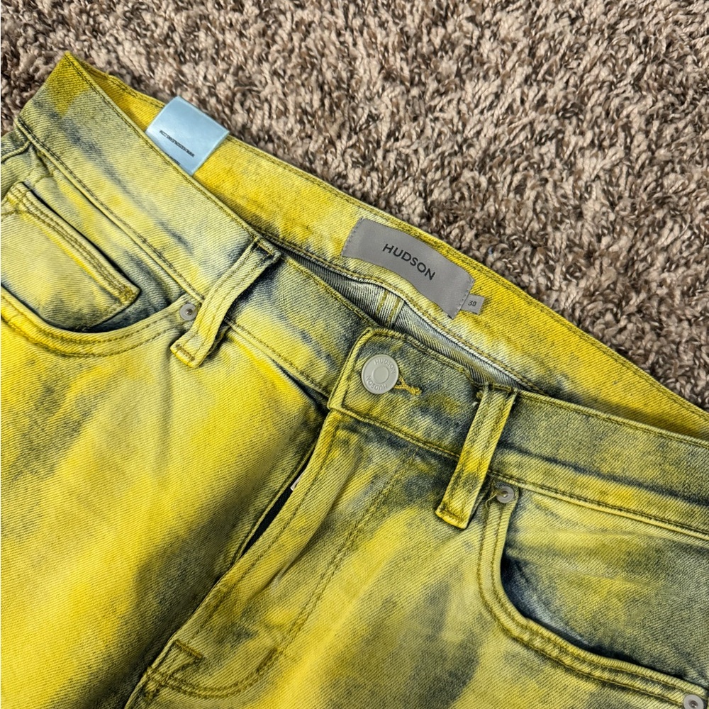 Hudson Jeans Yellow Jeans